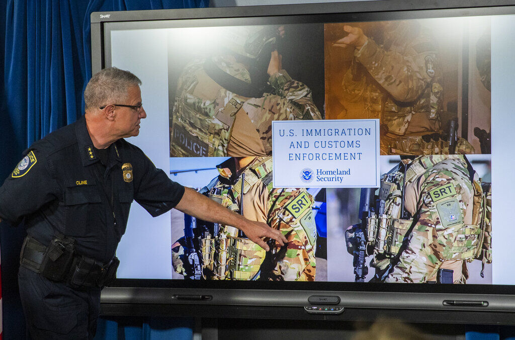 APTOPIX Racial Injustice Federal Agents